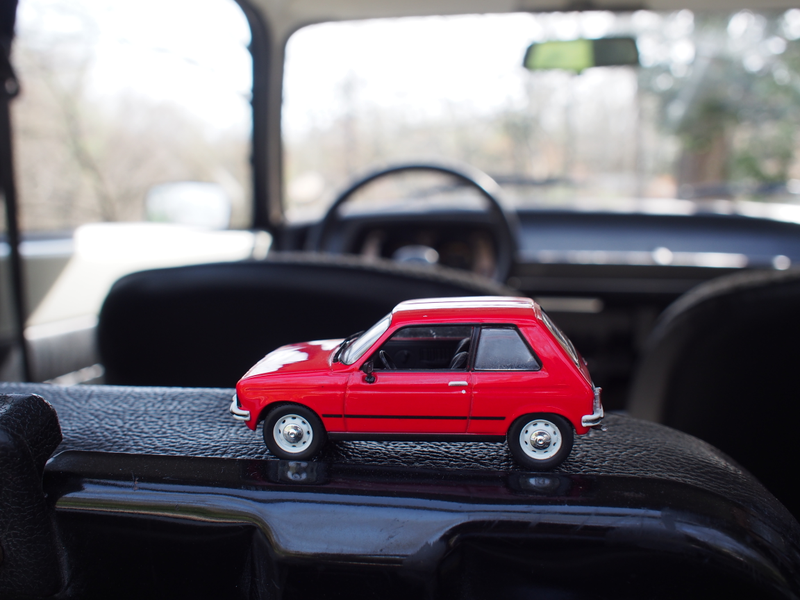Illustration for article titled French Friday - Athlétique Américain: 1981 Citroën LNA 1:43